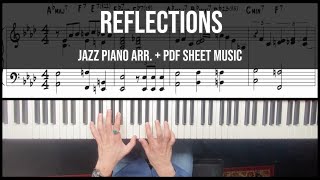 Reflections (Monk) | Solo Jazz Piano Arrangement + PDF Sheet Music