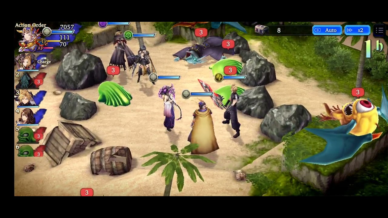 [War of The Vision: FFBE] Farplane Events: Once a Day EXVIUS Universe - Creeping Malice Quest