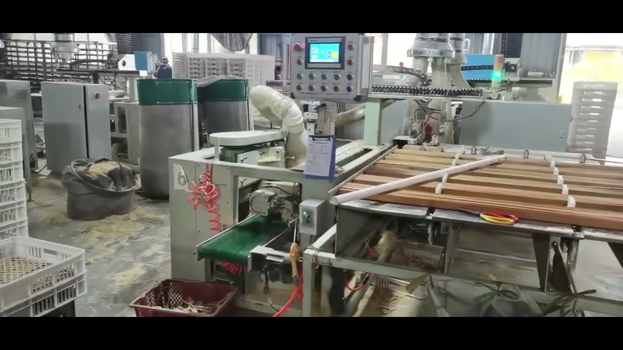 Bamboo knife, fork and spoon processing factory