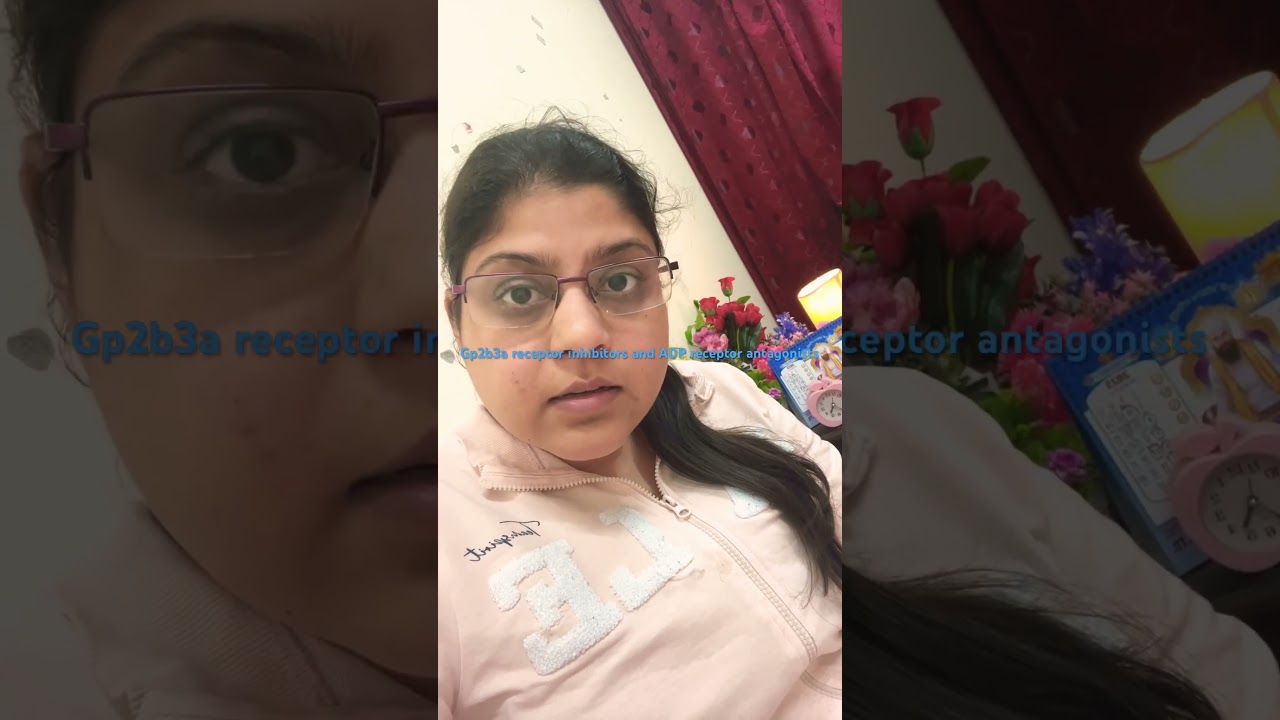 Gp2b3a inhibitors and ADP receptor antagonists