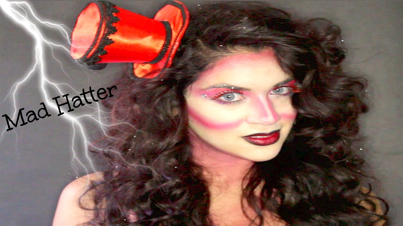 Halloween Makeup Tutorial Sexy Mad Hatter YouTube