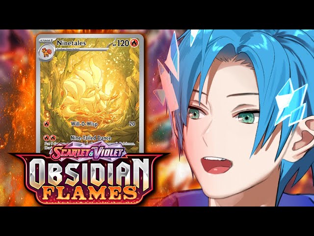 🔥HUNTING FOR THE NINETALES🔥(Obsidian Flames Booster Box)【Pokemon Card Opening】のサムネイル