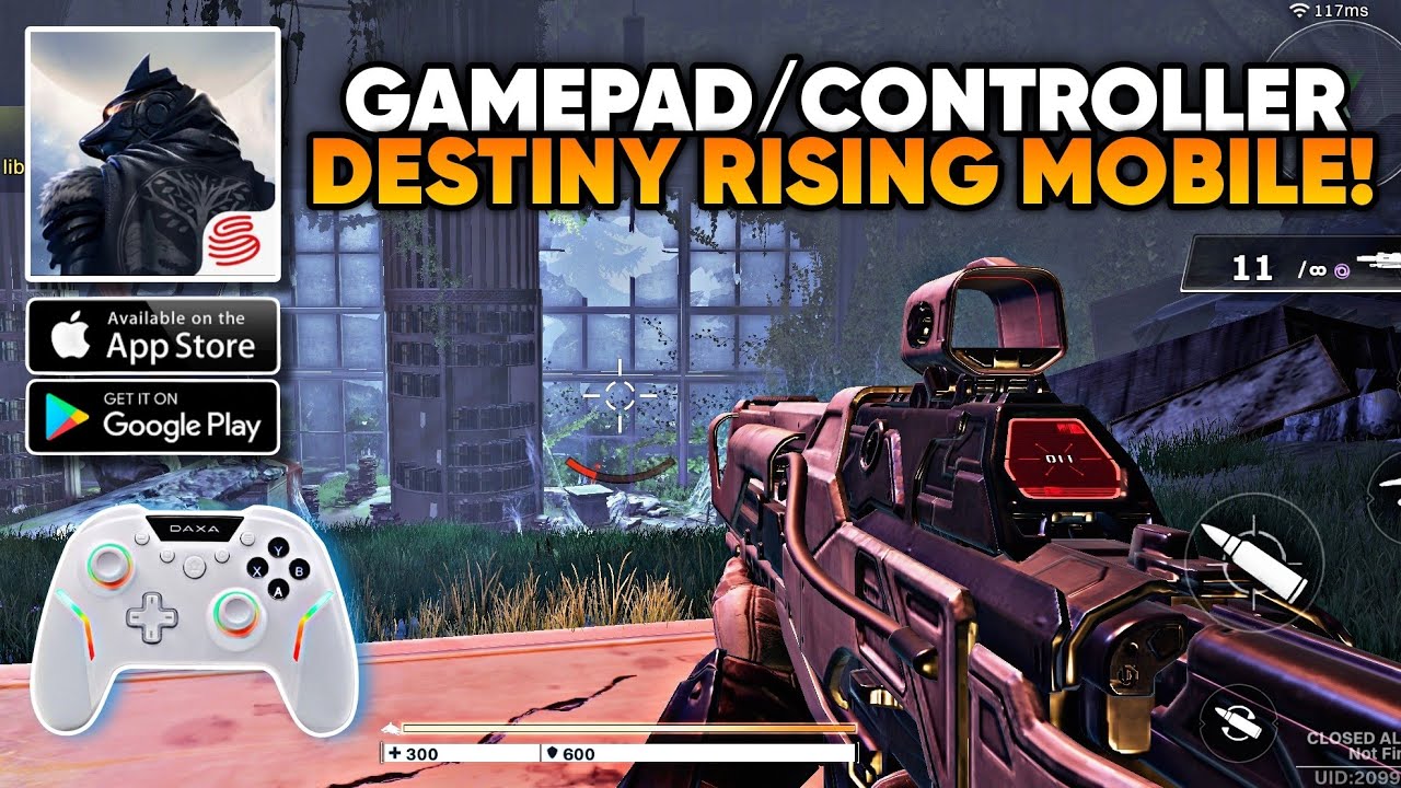 TEST GAMEPAD CONTROLLER DI DESTINY RISING MOBILE CBT! Ultra HD 4K ...