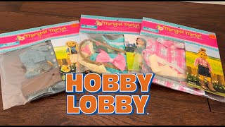 Reviewing and Unboxing Three Hobby Lobby Doll Outfits!
In this video I will be reviewing and opening three doll outfits from the Marigold Market which is the 18in doll brand clothes at Hobby Lobby! Also, in the first part of the video the lighting is a little light, Im not sure why it turned out that way but the rest of the video is fine!
Unboxing Molly’s Birthday Accessories! https://youtu.be/QXyd5Ssrn9w
Truly Me Unboxing, Explore the Parks Outfit and Explore the Parks Accessories https://youtu.be/O095qM3nC_4
Unboxing an Original *Retired* American Girl of Today Cookie Set from 1998! https://youtu.be/XmA1iU08xM4 Reviewing and Unboxing Three Hobby Lobby Doll Outfits!