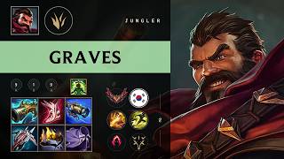 Graves Jungle vs Master Yi - KR Grandmaster Patch 26.09