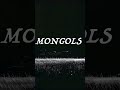 les mongols #shortvideo #history