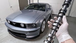 The results 📈 of installing the most aggressive cams on my Mustang