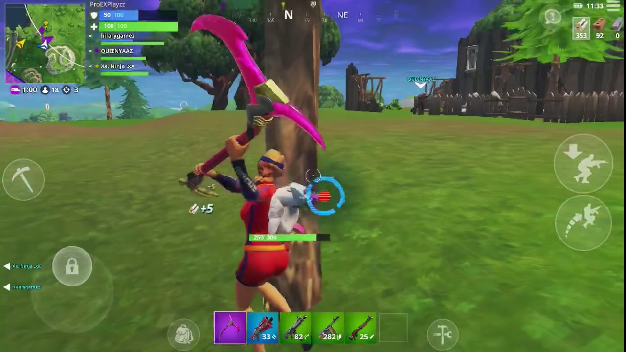 FORTNITE MOBILE—FIRST WIN with Sun Strider!!!