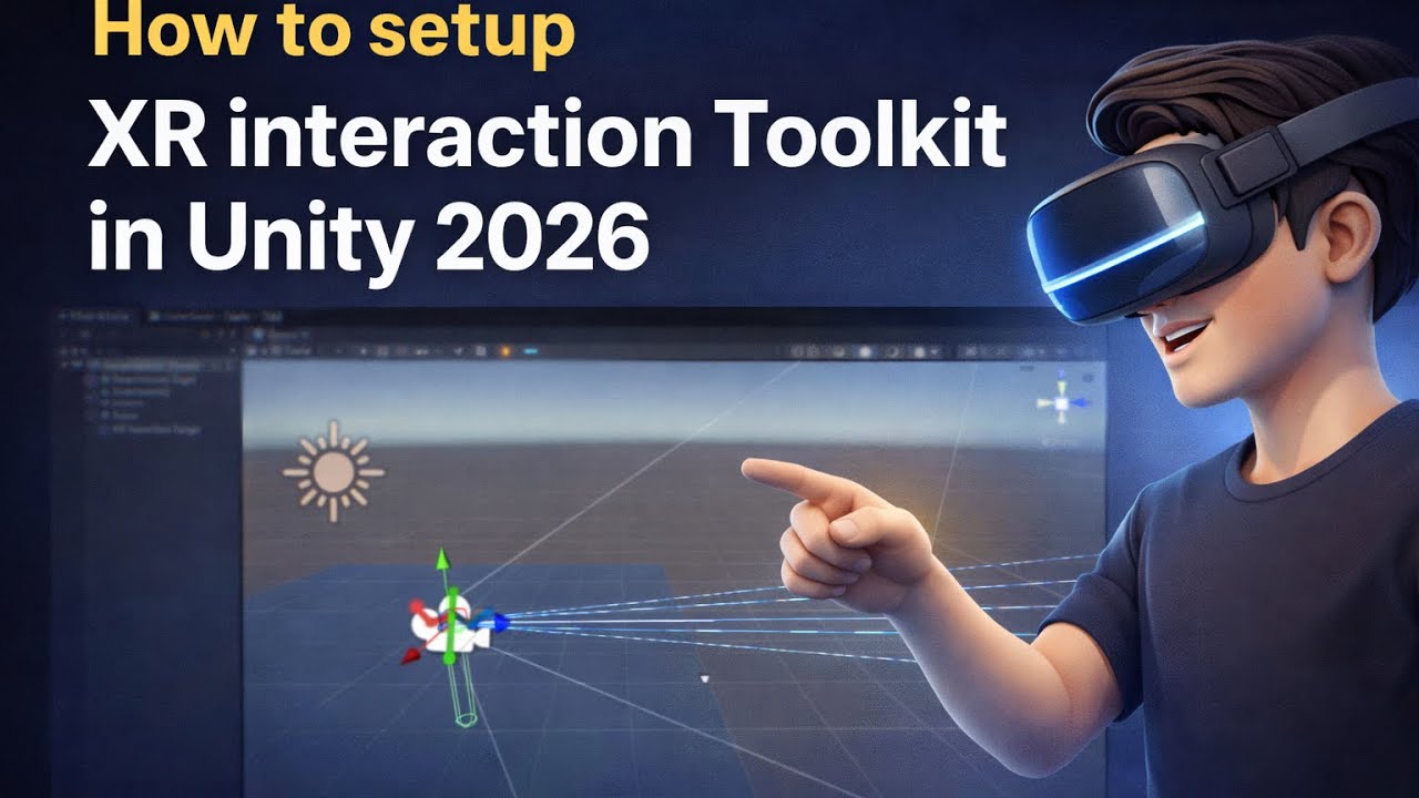 Setup XR Interaction Toolkit in Unity 2026 | Create AR VR Application
