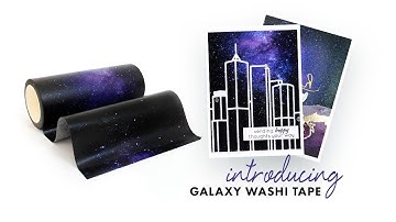 Altenew Washi Tape Intro - Galaxy