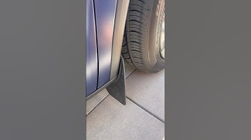 How to install mudflaps on Tesla model Y Juniper ￼