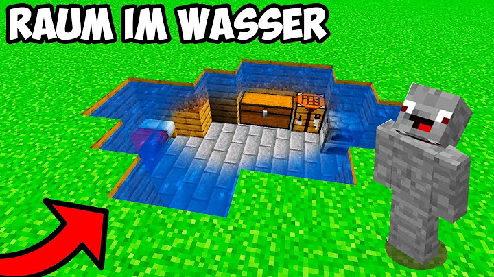 Wir VERSTECKEN UNS UNTER WASSER in Minecraft!
