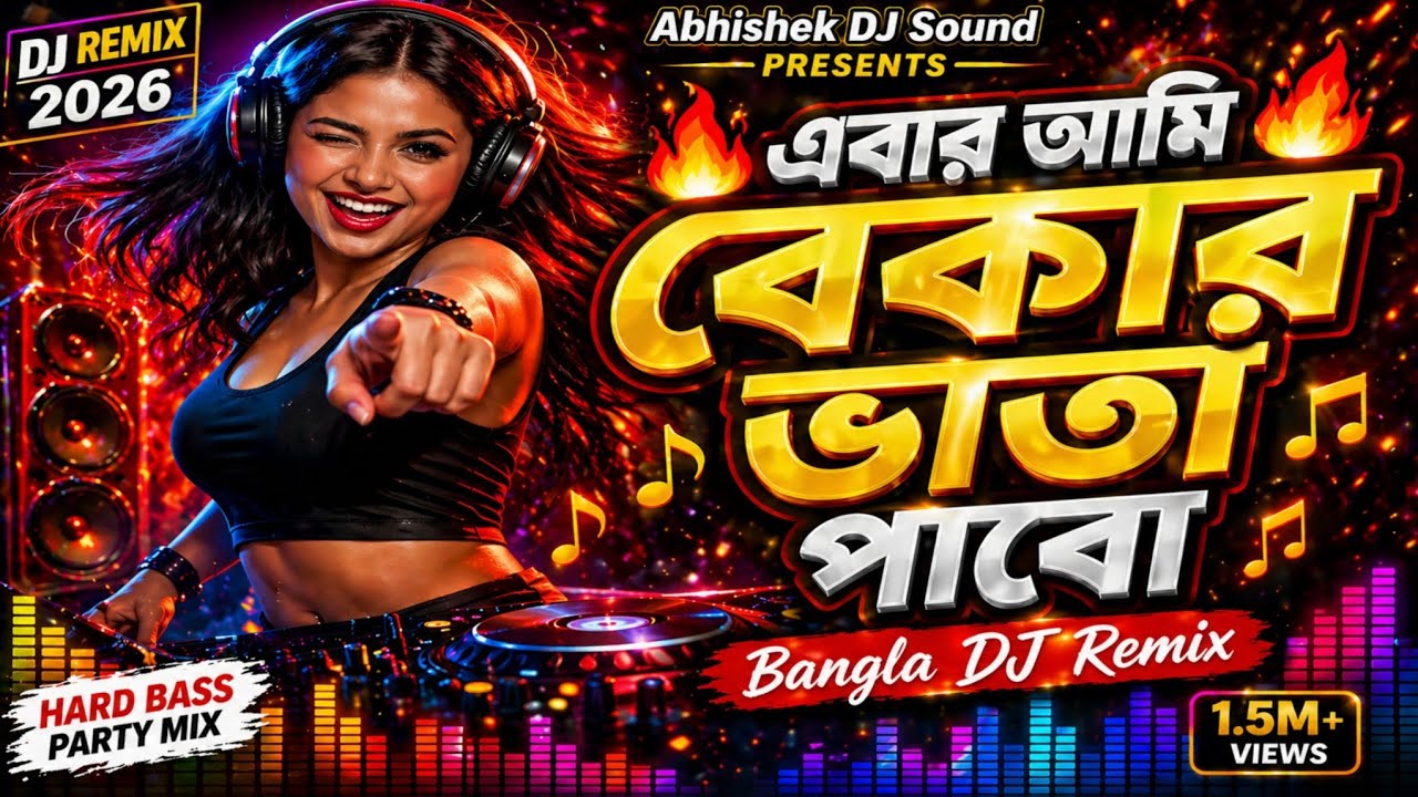 এবার আমি বেকার ভাতা পাবো 🔥 | Bangla DJ Remix | EDM Drop Mix 2026