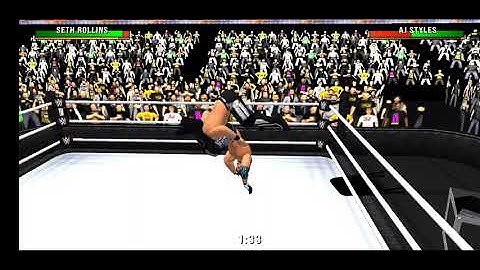 WR3D 21 Gameplay Seth Vs AJ