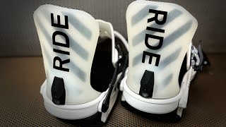 RIDE C8 snowboard binding unboxig @BULLSTICKtv