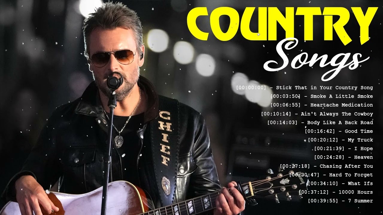 Eric Church - Country Music 2022 - Best Hottest Country Songs 2022 Playlist