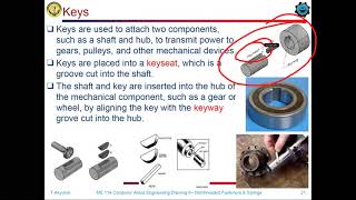 Video Lecture - Week 7- Non Threaded Fastener