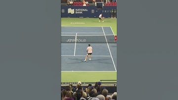 Ben Shelton vs Flavio Cobolli few games from 3rd set + last point🎾 #nbo25 #tennis #nationalbankopen