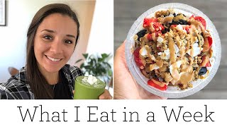 5 MINUTE Healthy Breakfast Recipes ‣‣ What I Eat in a Week