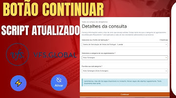 VFS Botão Continuar Script Atualizado