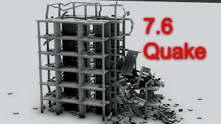 6-Story building during a big EARTHQUAKE! (Shake test) screenshot 4