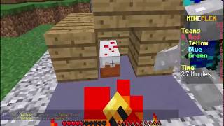Playing Cake Wars on Mineplex for the first time