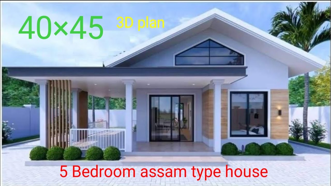 New House design 2025 Low Budget new home design 2025 Front Elevation new 3D plan assam type house 🔥
