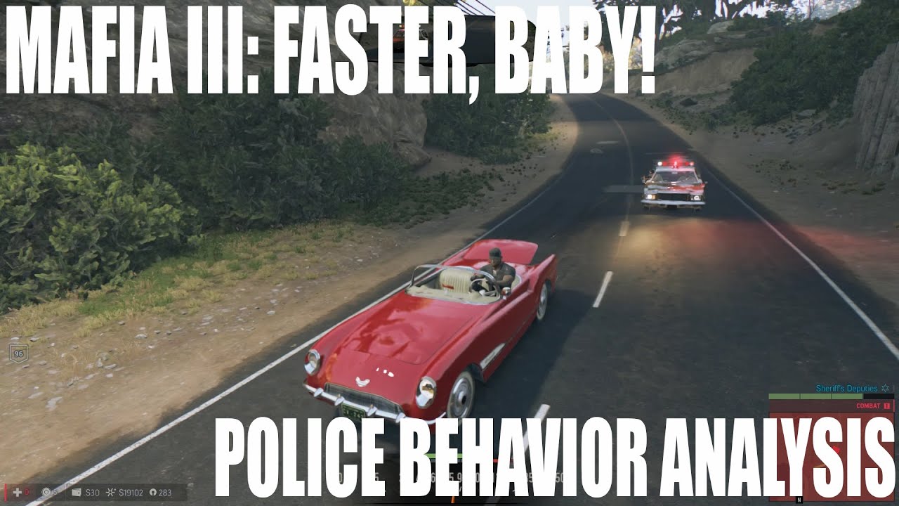 Mafia III: Faster, Baby! - Police Behavior Analysis