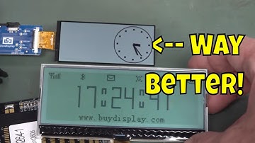 EEVblog 1703 - µTimer Project Part 2: An E-Paper Like LCD