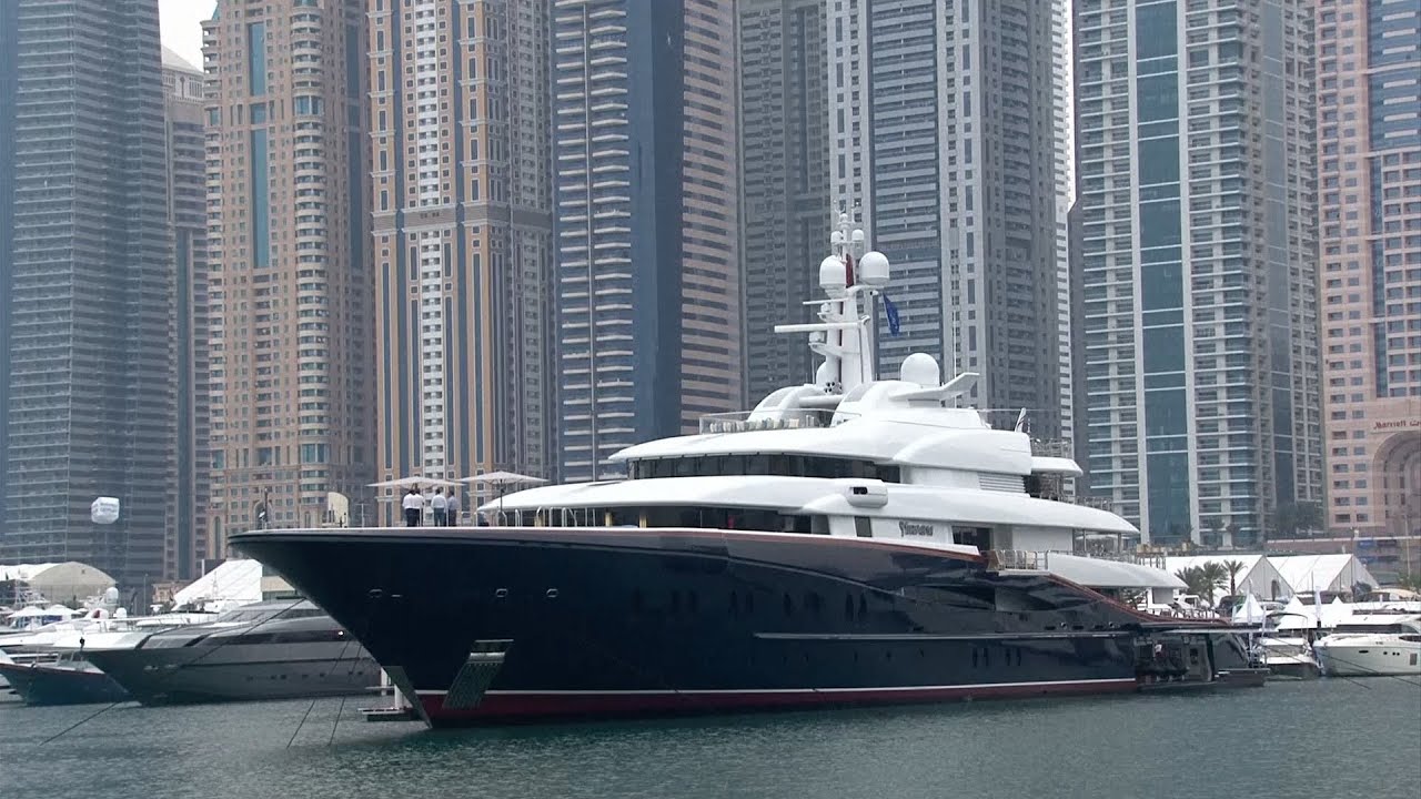 the superyachts of billionaires