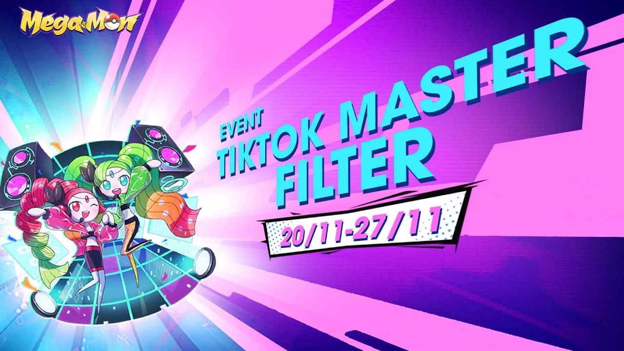 【EVENT】Megamon TikTok Filter,join now🤩🤩!! 