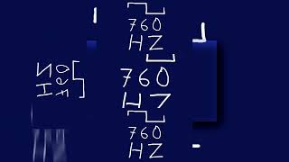 760 hz square scan