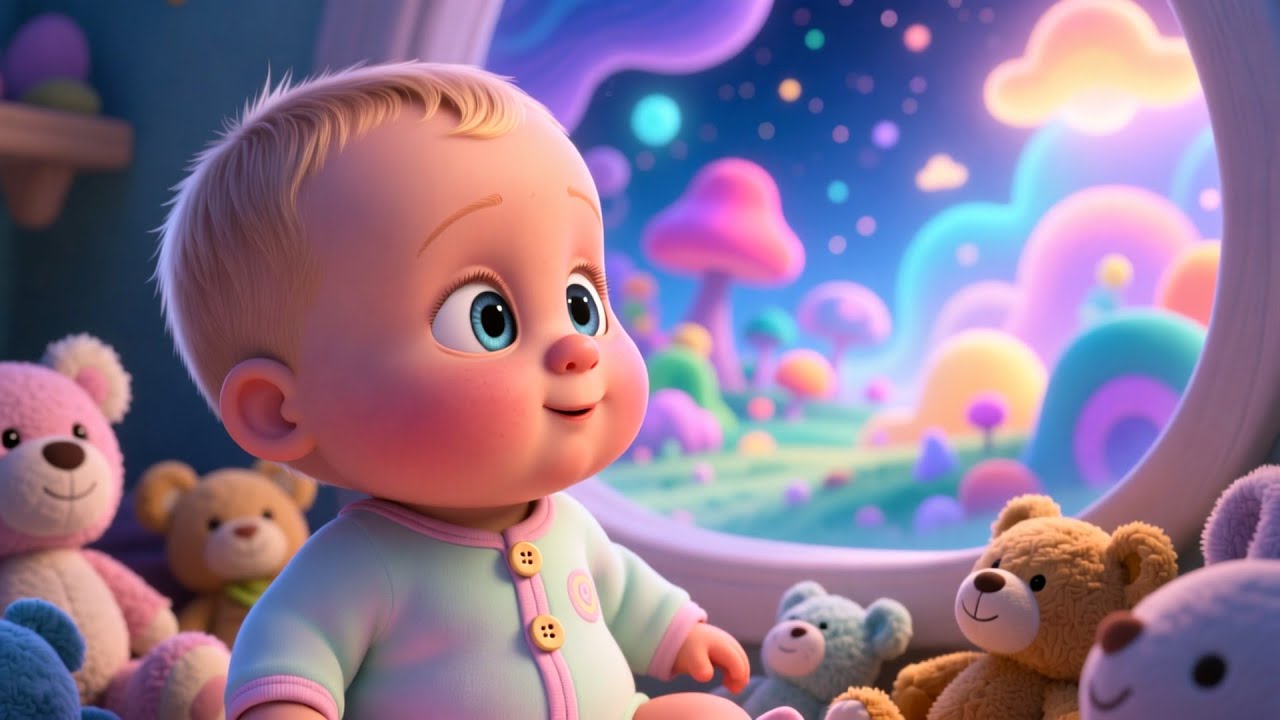 Baby Nap Song 😴🎵 | Soothing Music for Kids | Preschool Relaxation Video