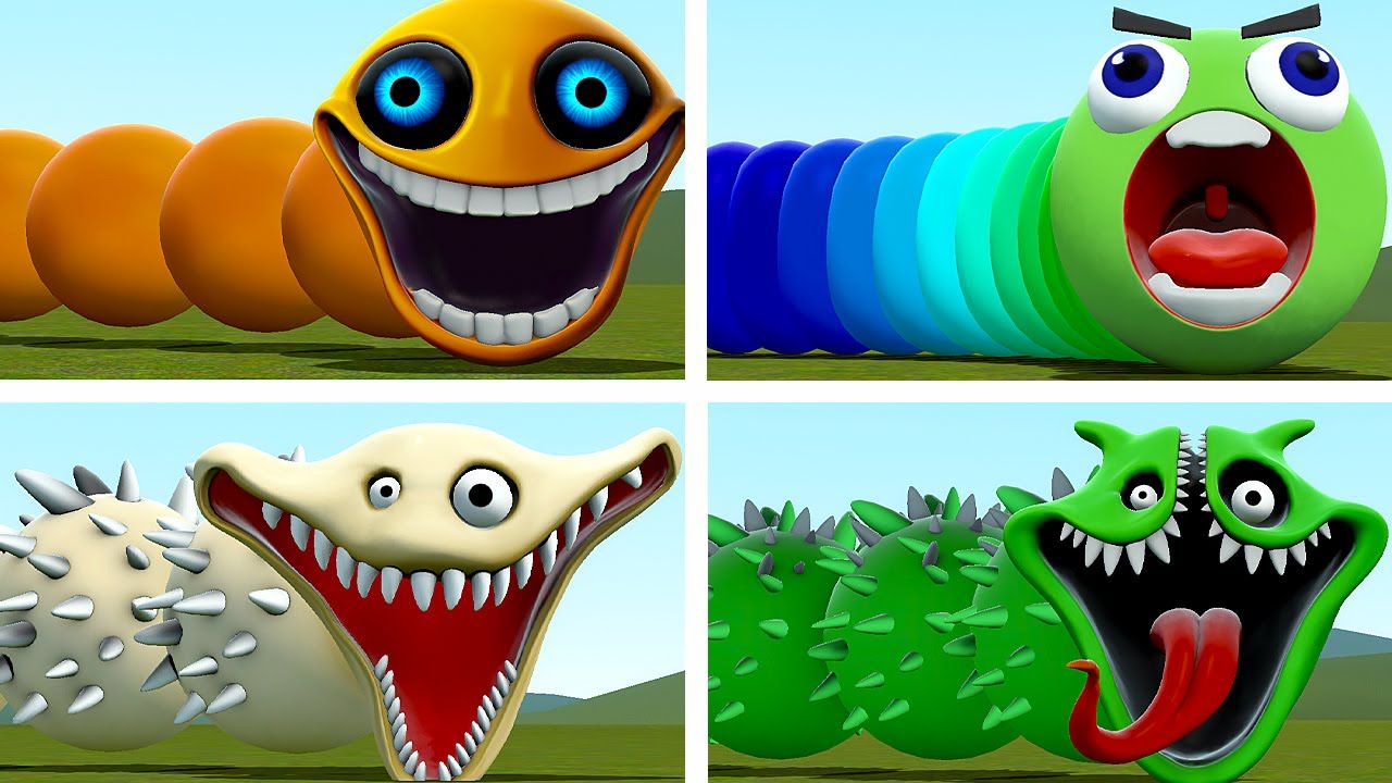 I MADE NEW ROBLOX HUNGRY WORM In Garry's Mod