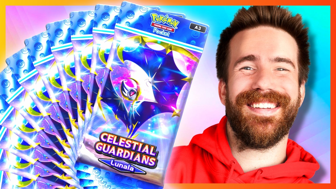 Opening 120+ LUNALA PACKS! - Pokémon TCG Pocket - YouTube