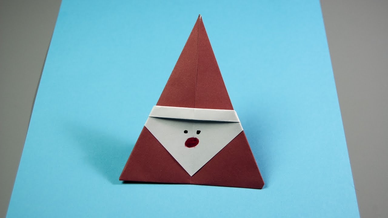 Make Santa π
Easy Origami Santa Claus | DIY Christmas π
- YouTube