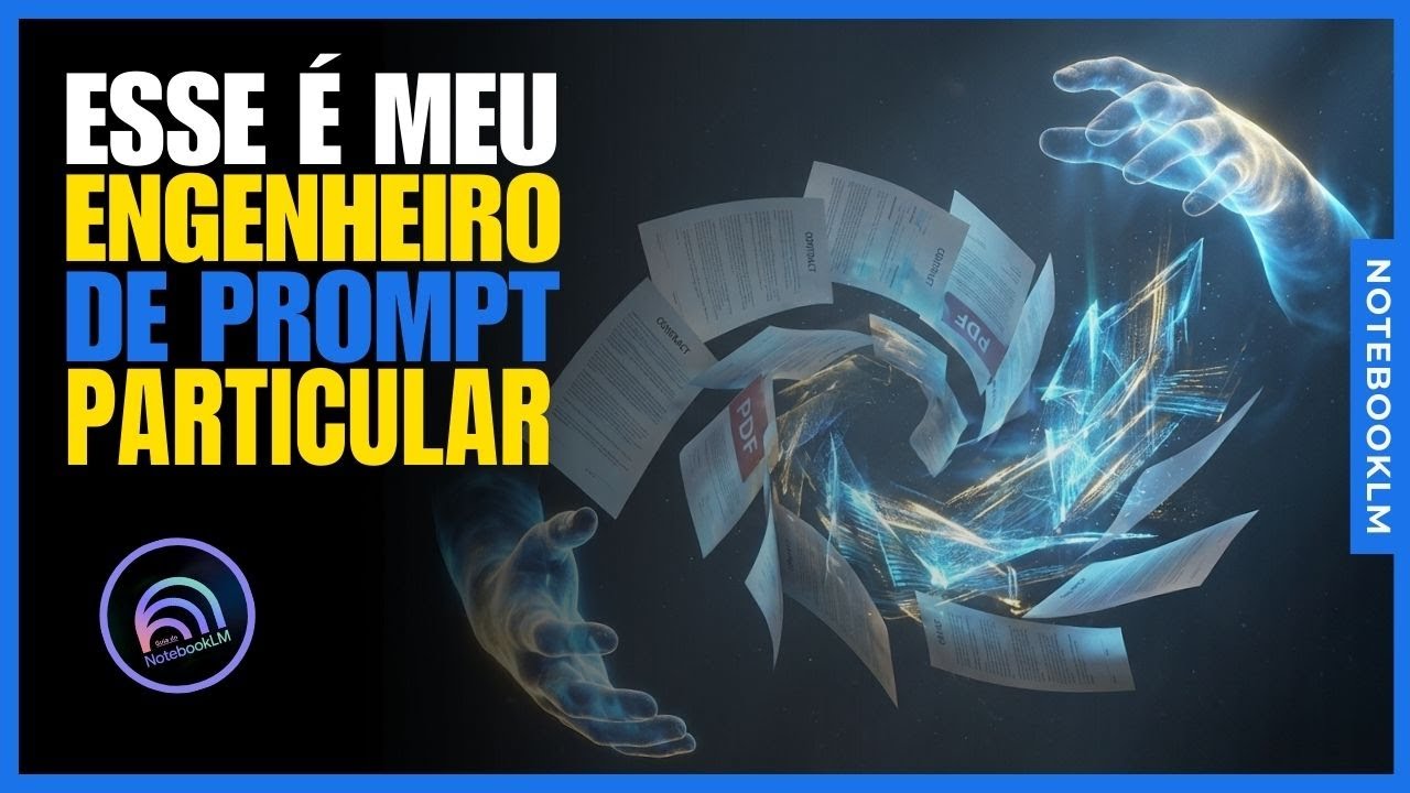 Meu NotebookLM Cria Prompt Pra Qualquer Coisa (Até Petições)