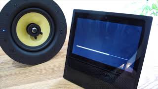 How To Pair an Amazon Echo Show To The Lithe Audio Bluetooth Ceiling Speaker