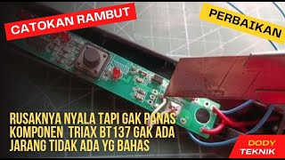 Cara perbaiki catok rambut tidak panas