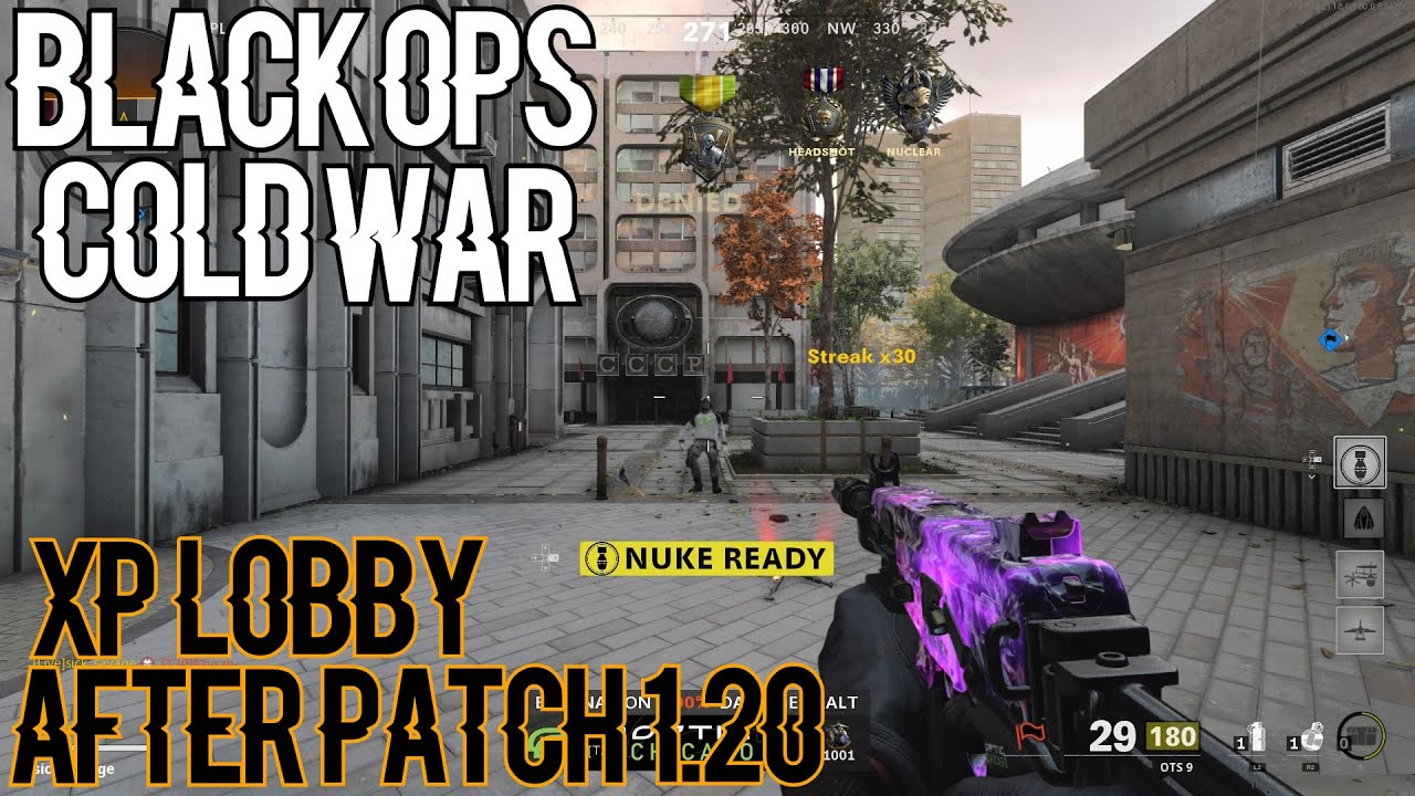 Black Ops Cold War: New INSANE LOCKED LOBBY GLITCH AFTER PATCH 1.20 (PSN ONLY) - Cold War Glitches