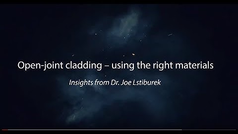 Using the Right Materials