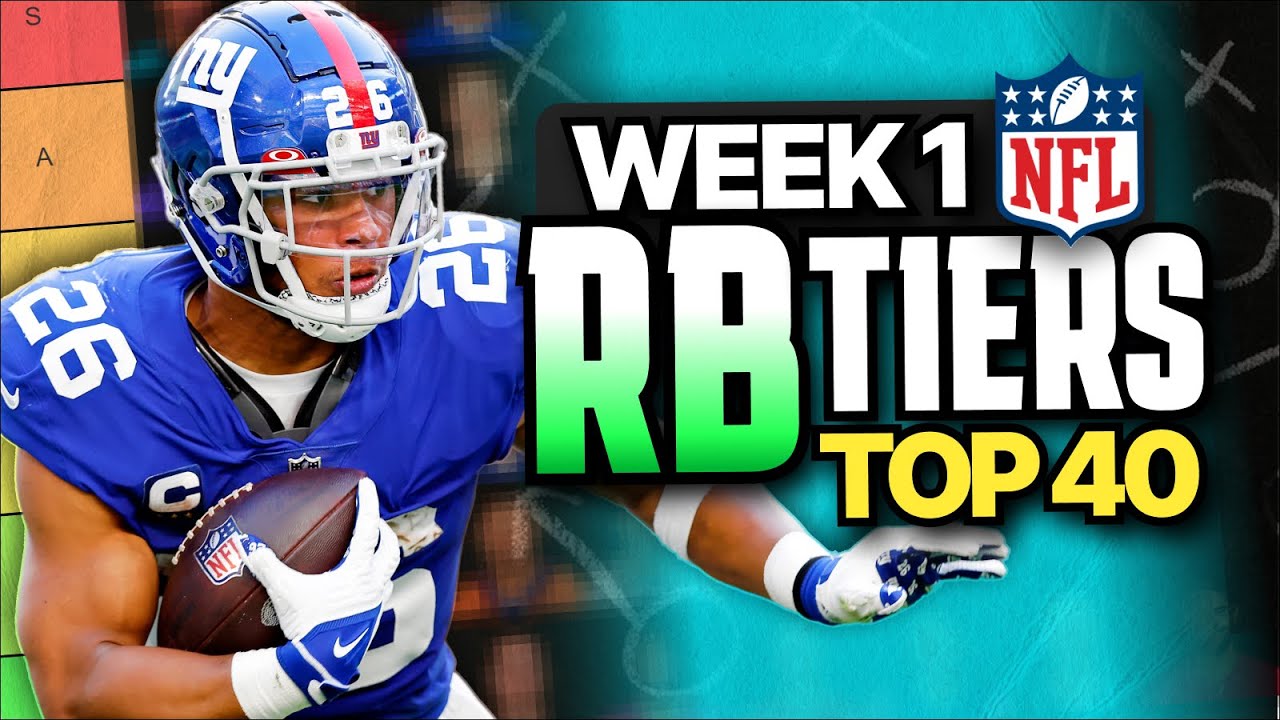 Fantasy Football Week 1 Running Back Rankings : r/fantasyfootball