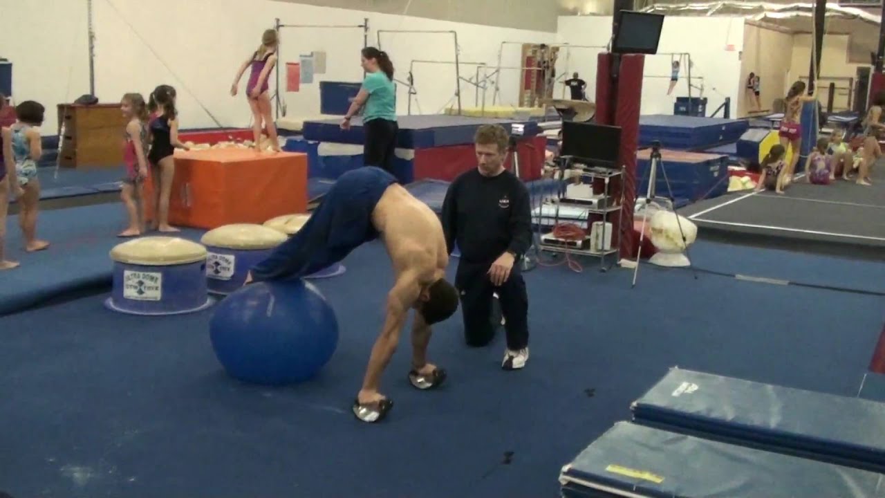 XBR360 Kevin Mazeika Olympic gymnastics coach rocking ab workout