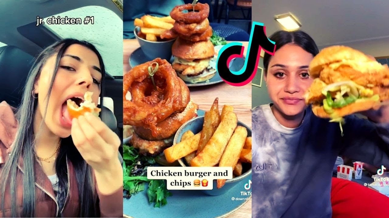 🍕  What I eat in a day *FASTFOOD EDITION* pt. 2 🍕| Eating Tiktok Compilation