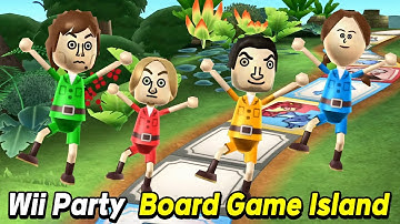 Wii 파티 보드게임 NaNajjang Vs 앙트레 vs 피에르 vs 하이메 | 달인 난이도 | Board Game Island | AlexGamingTV