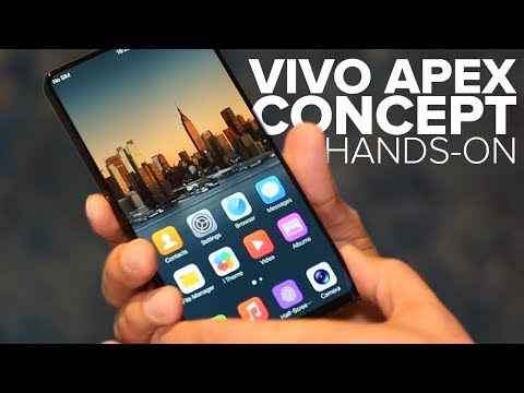 Vivo Apex concept phone has a pop-up selfie camera
