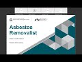 Demolition and asbestos licences