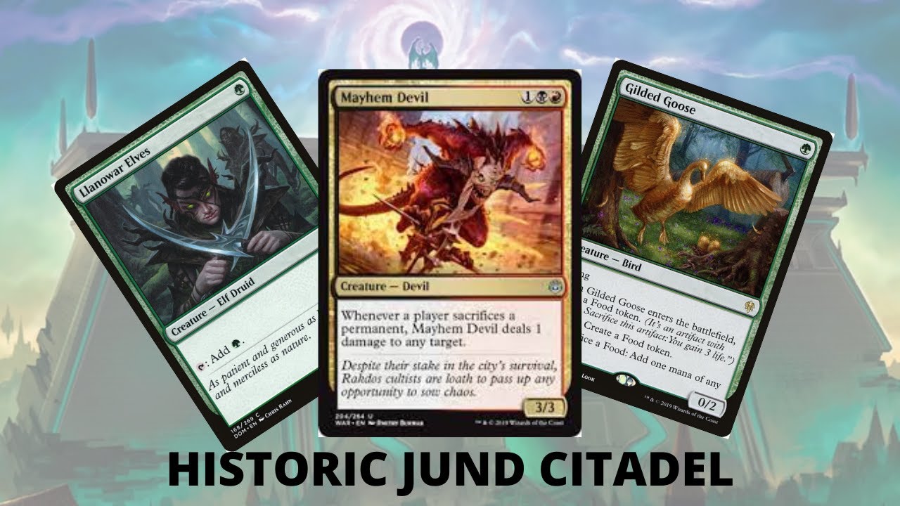 MTG ARENA JUND CITADEL HISTORIC YouTube