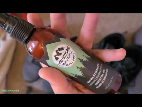 Lumi Outdoors natural shoe spray extra strength Lemon Eucalyptus essential oil odor eliminator