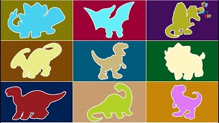 Dinosaur Puzzles with Dinosaur name and sounds for kids | Fun Puzzle games for toddlers screenshot 4